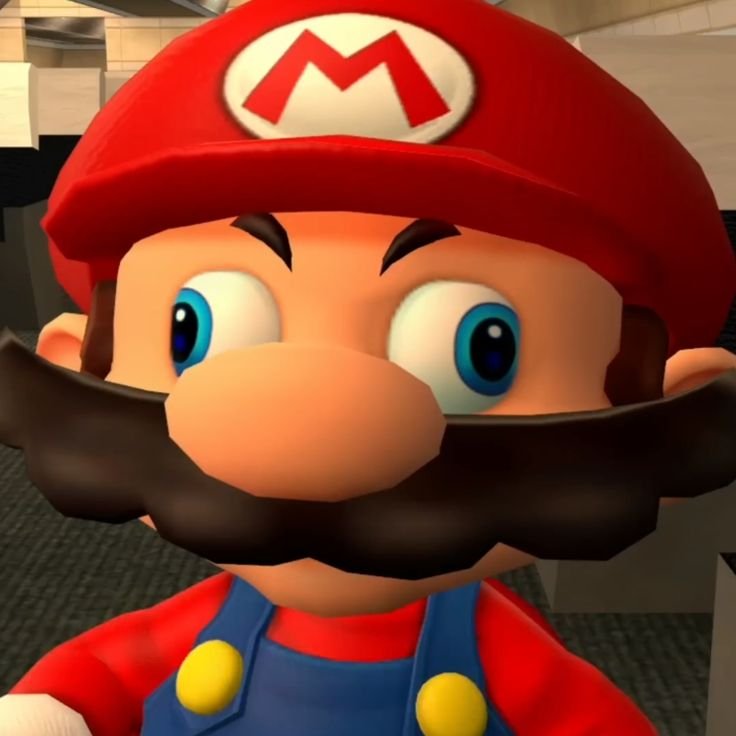 Mario PFP SMG4