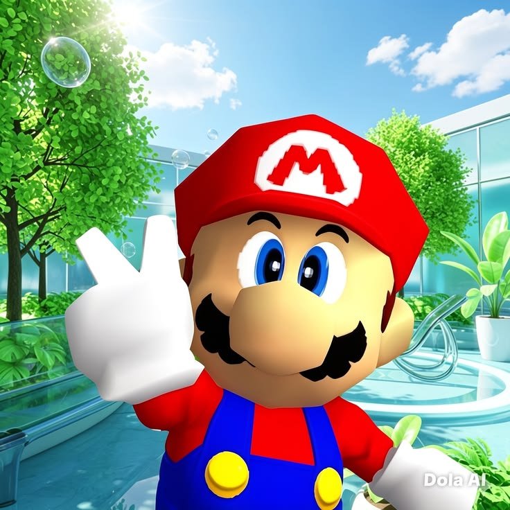 Mario PFP Y2K