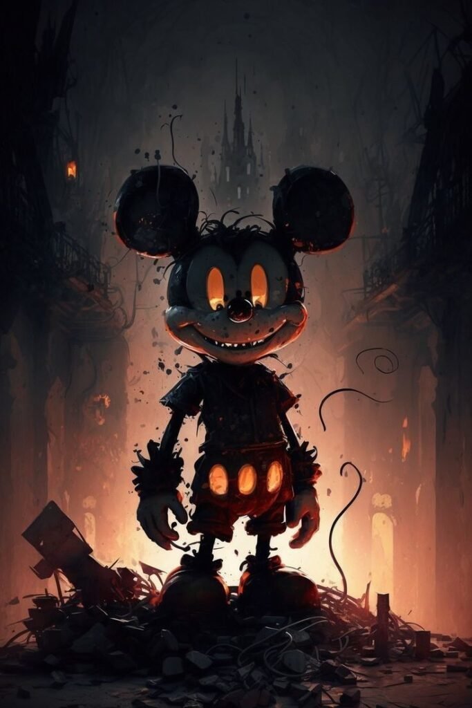 Mickey Mouse PFP Scary