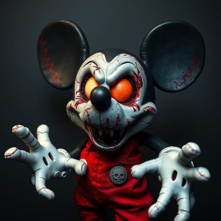 Mickey Mouse PFP Scary