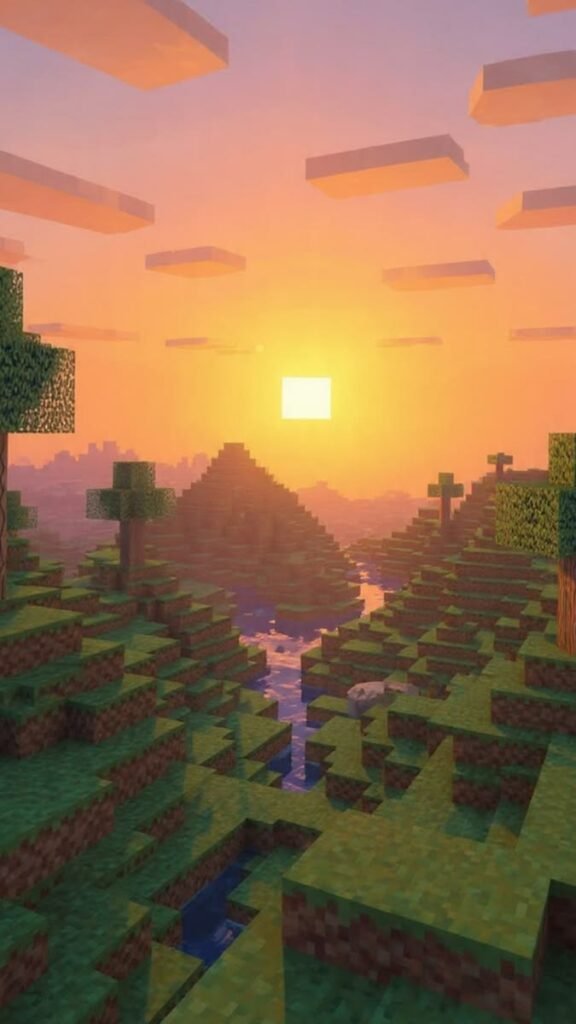 Minecraft PFP Background