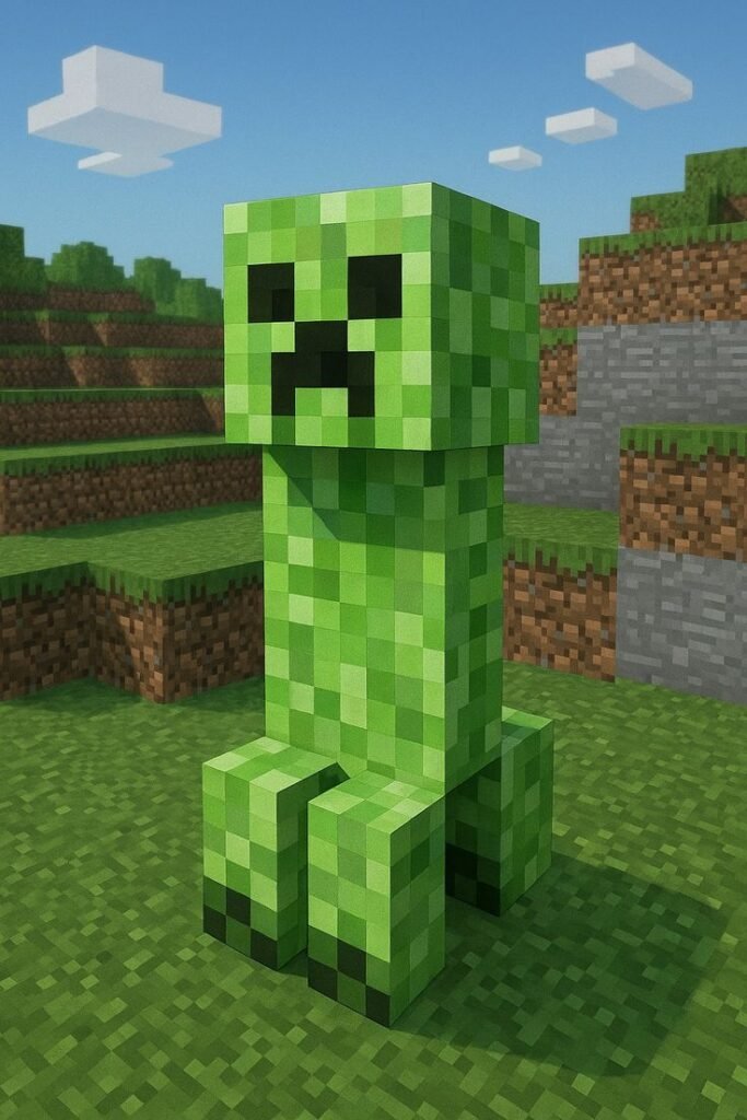 Minecraft PFP Creeper