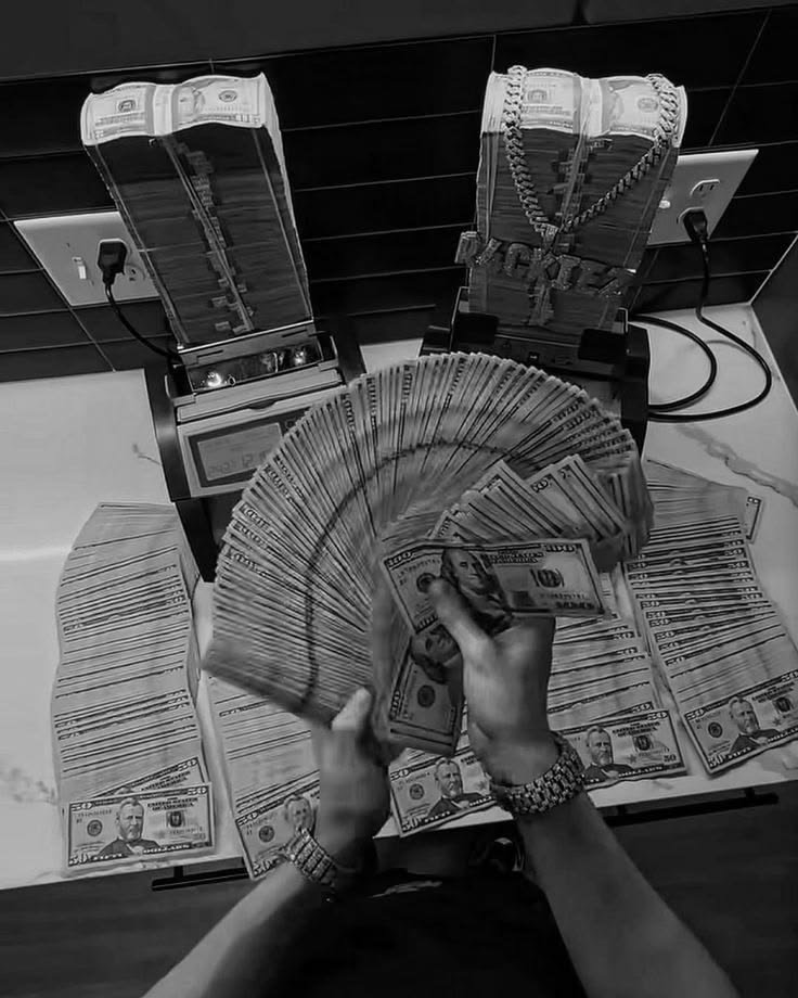 Money Spread PFP for Rich Vibes