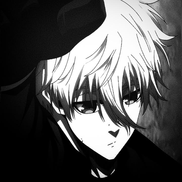 Nagi PFP Black and White