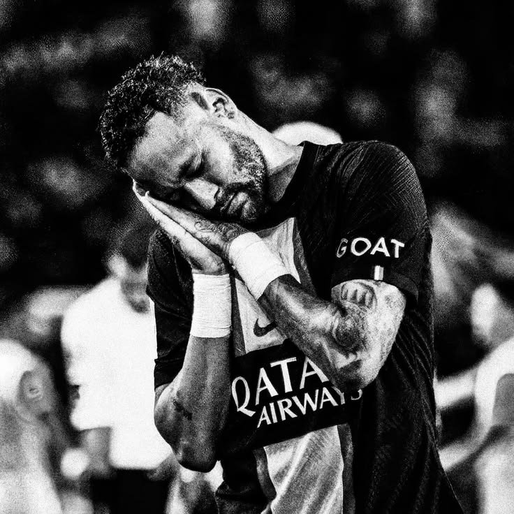 Neymar PFP Black And White