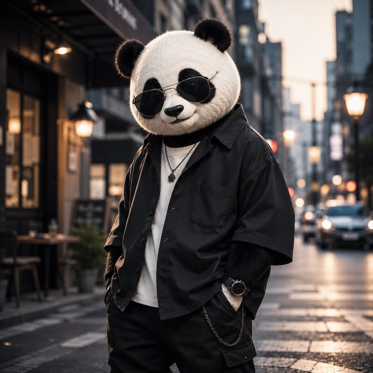Panda PFP Boy