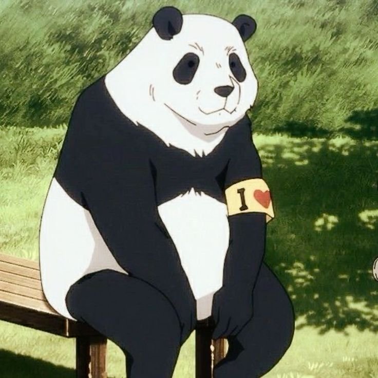 Panda PFP Cartoon