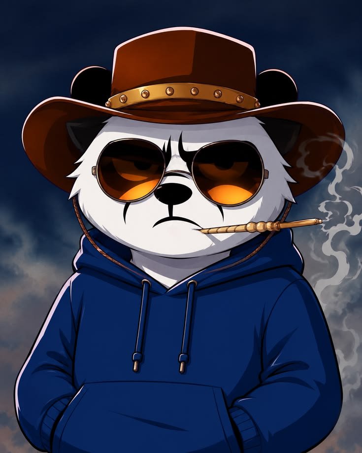 Panda PFP Cartoon