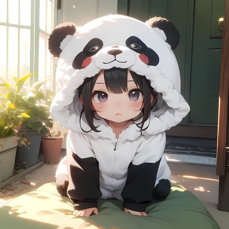 Panda PFP Girl