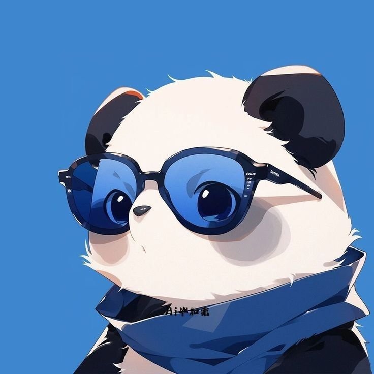 Panda With Glasses PFP