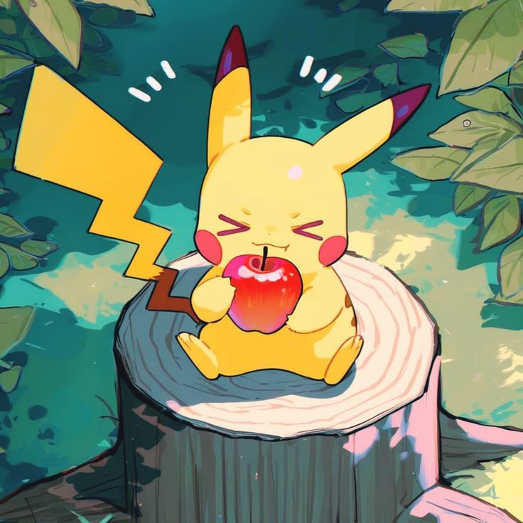 Pikachu PFP Cartoon