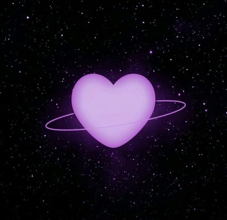 Purple Heart Aesthetic PFP