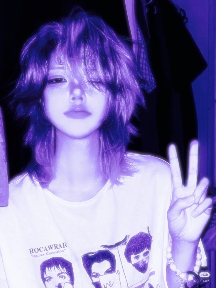 Purple PFP Girl