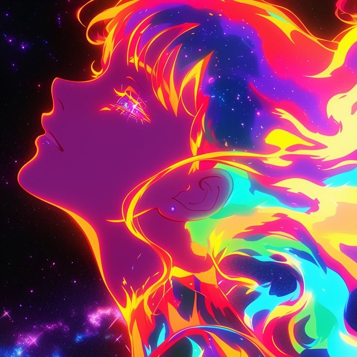 Rainbow Aura PFP