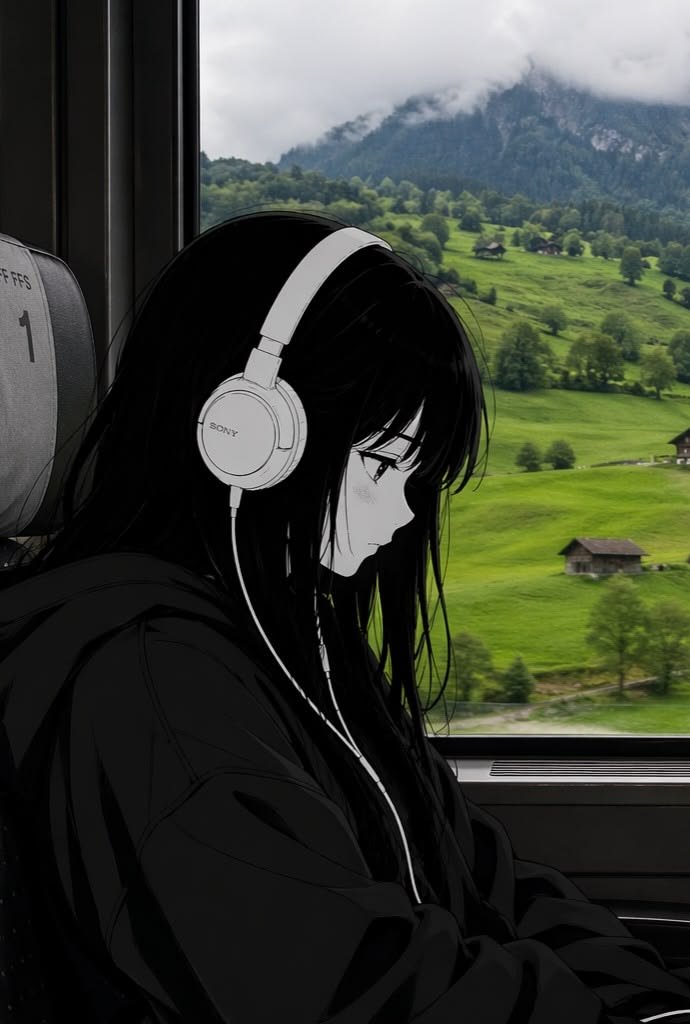 Sad Anime PFP Girl