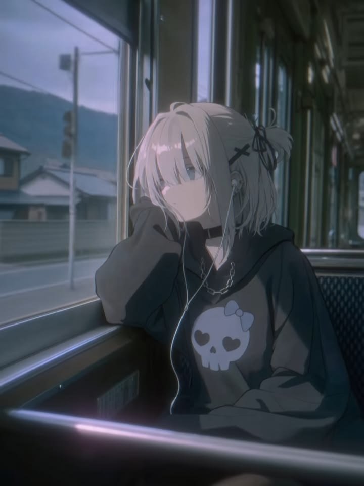 Sad Anime PFP Girl