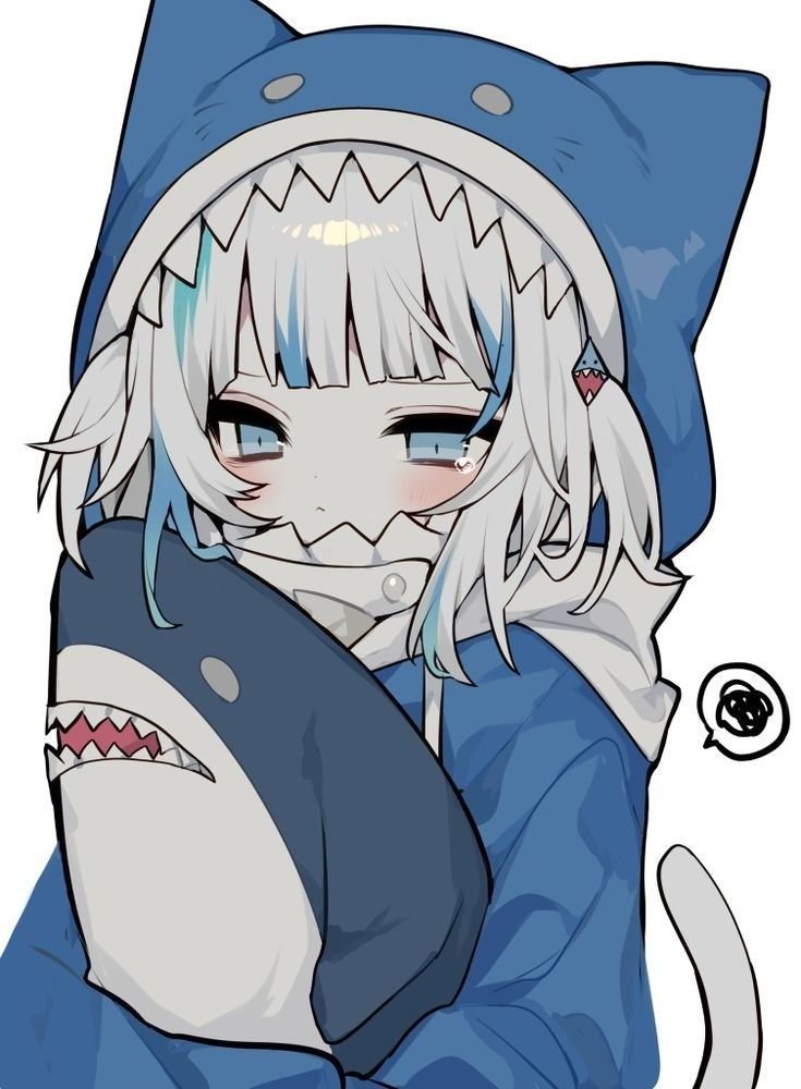 Shark PFP Girl