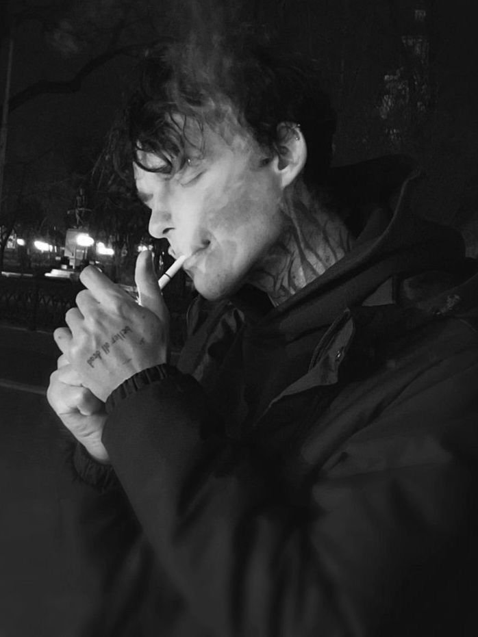 Smoking PFP Boy