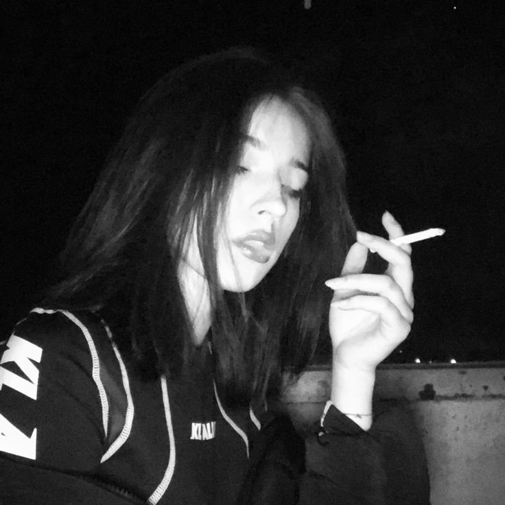 Smoking PFP Girl