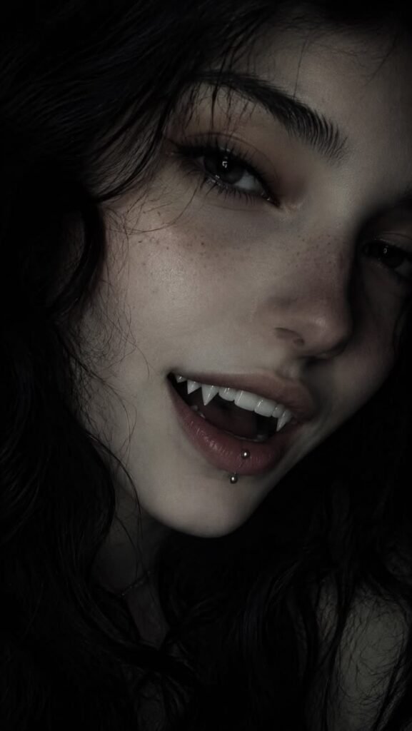 Vampire Aesthetic Girl