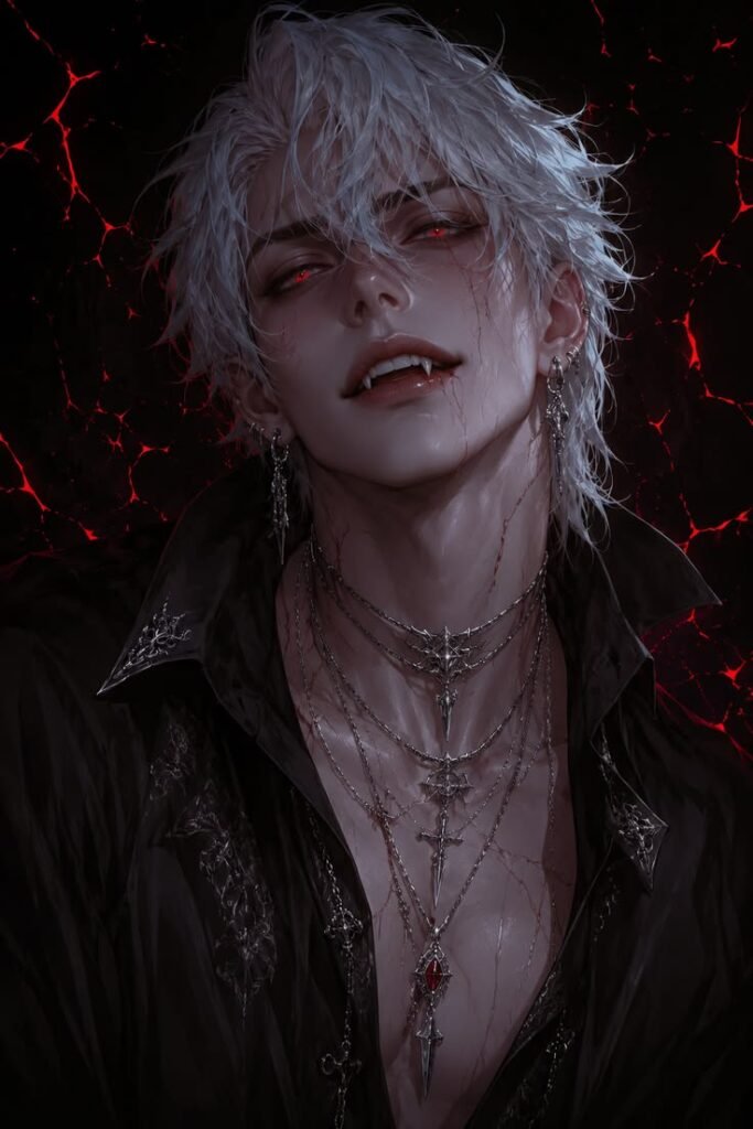 Vampire PFP Boy
