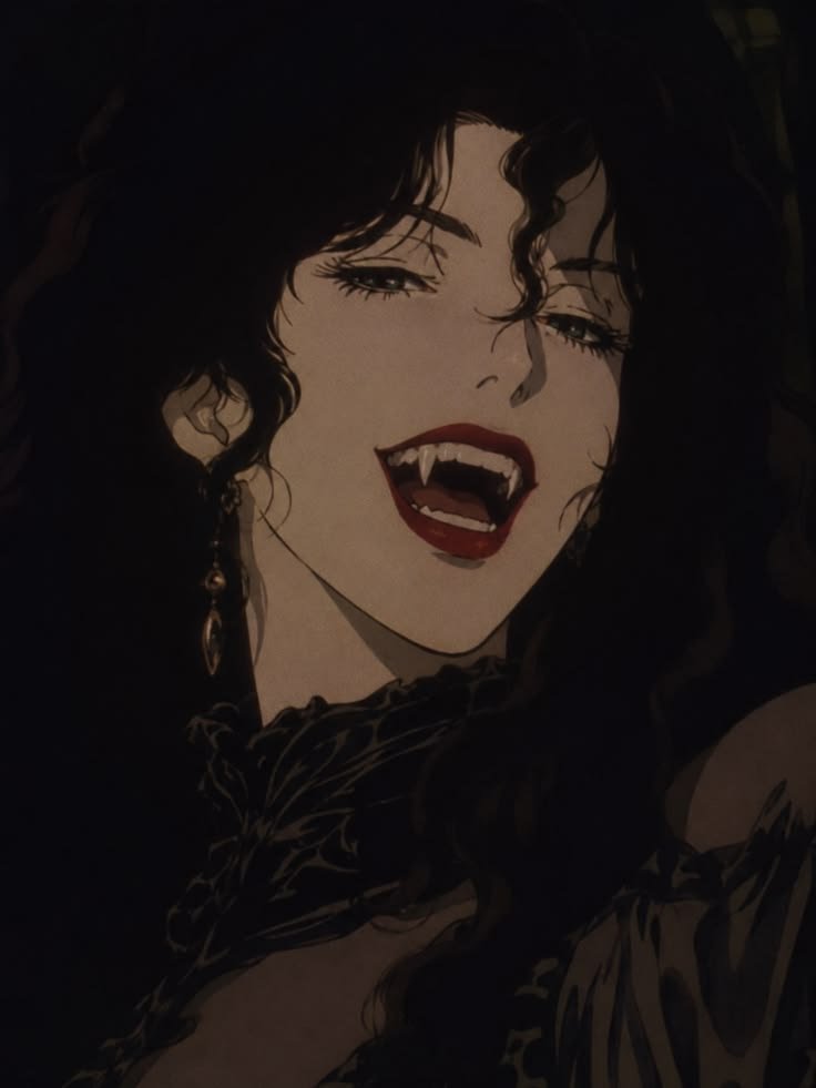 Vampire PFP Girl