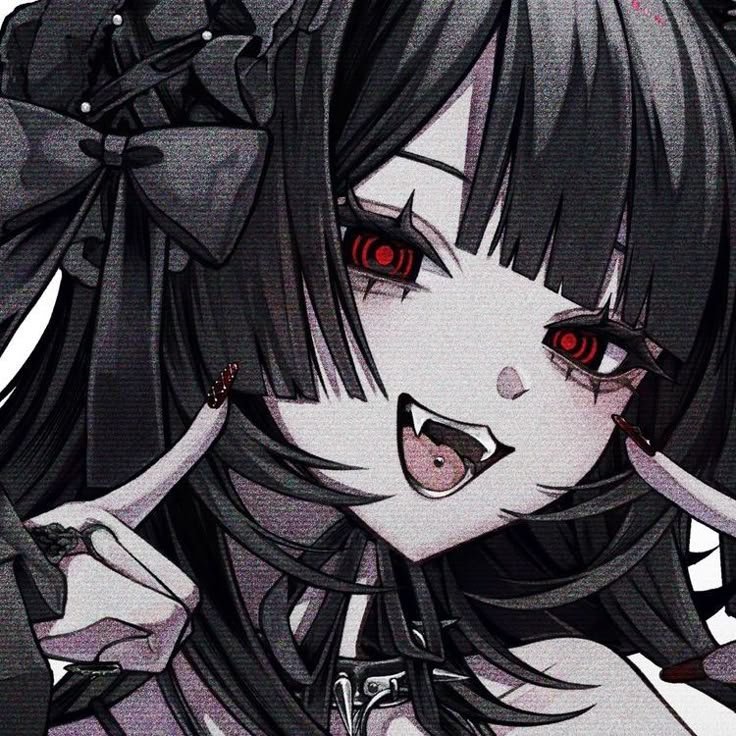 Vampire PFP Girl