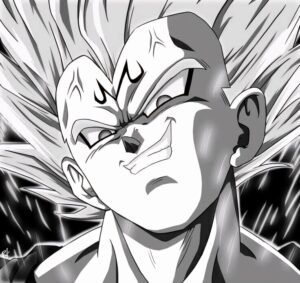 Vegeta PFP Manga