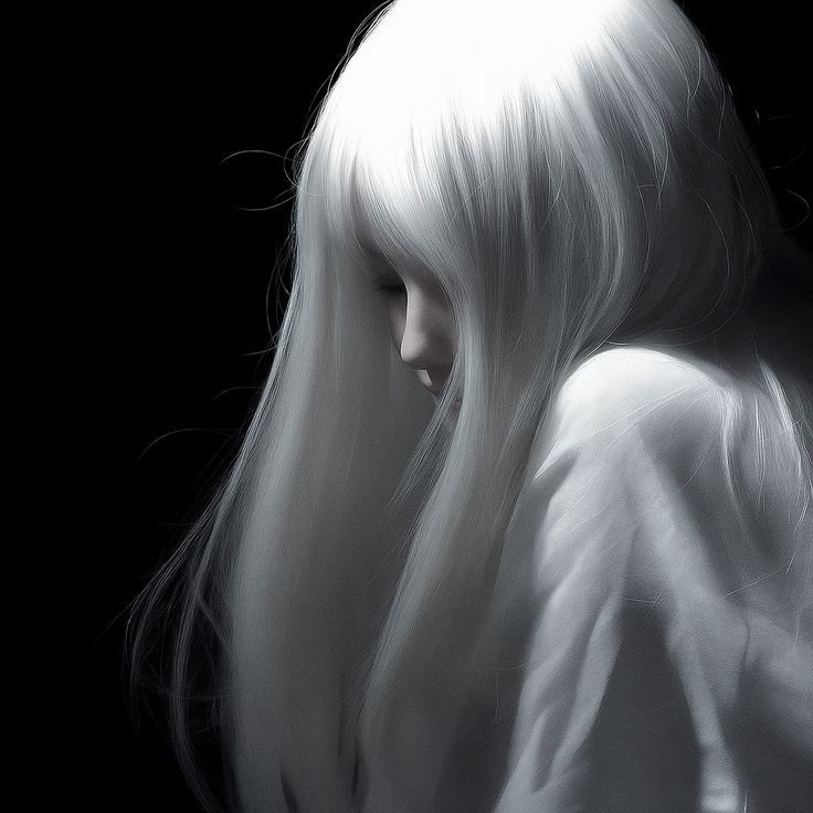 White PFP Aesthetic Girl