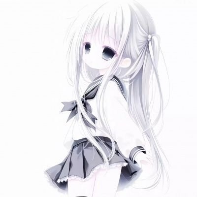 White PFP Y2K