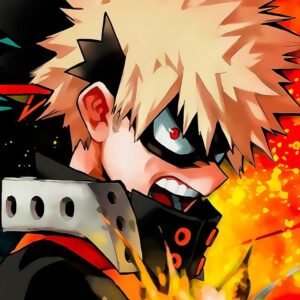 Bakugo PFP Manga Colored 3