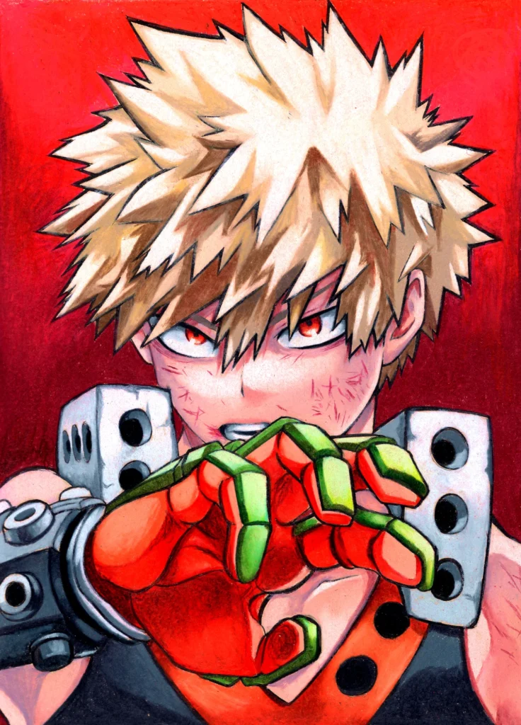 Bakugo PFP Manga Colored 2