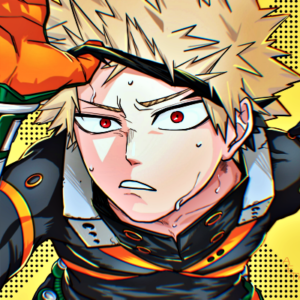 Bakugo PFP Manga Colored 1