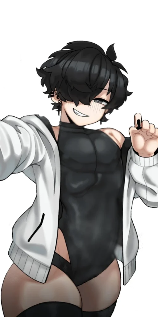 Goth Femboy PFP 1