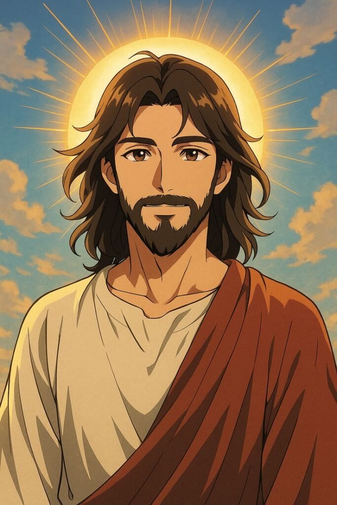 Jesus PFP Anime 1