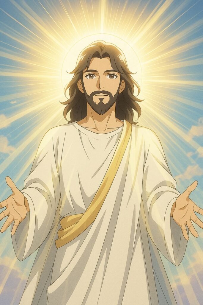 Jesus PFP Anime 2