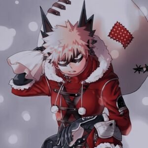 Katsuki Bakugou Christmas PFP 2