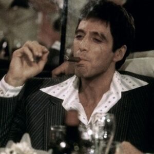 Scarface PFP Smoking 2