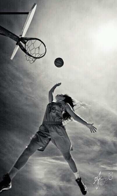 Basketball PFP Black and White 2